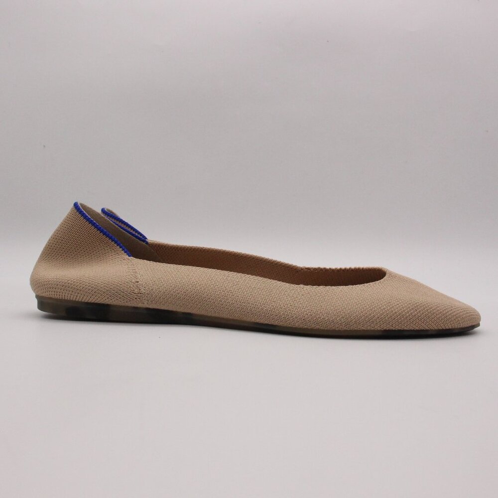 ROTHY'S Ballet Flats Ecru Women's Size 9